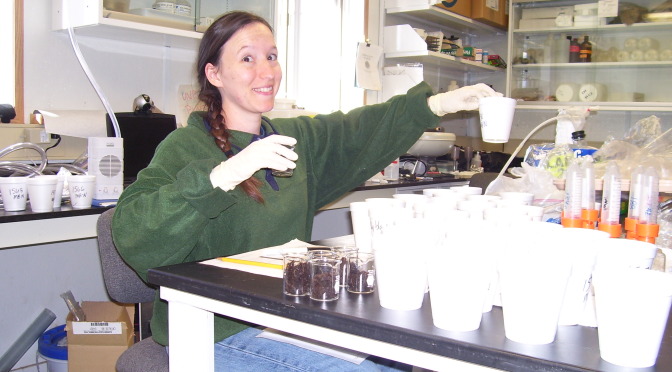 Grace celebrates 10 years in the lab!